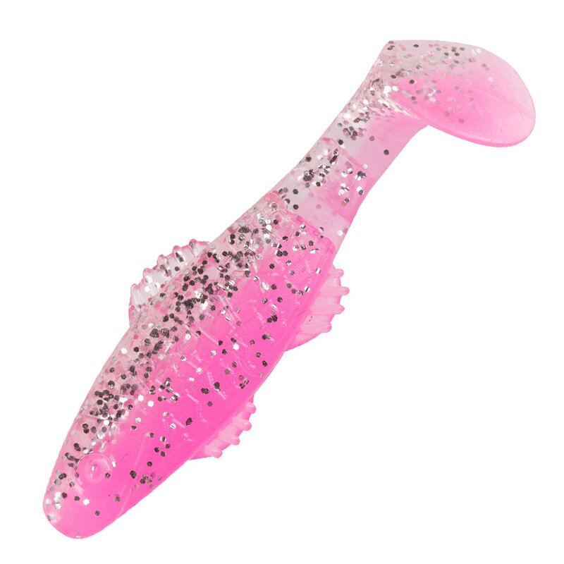 B300 bubblegum / klar silber Glitter