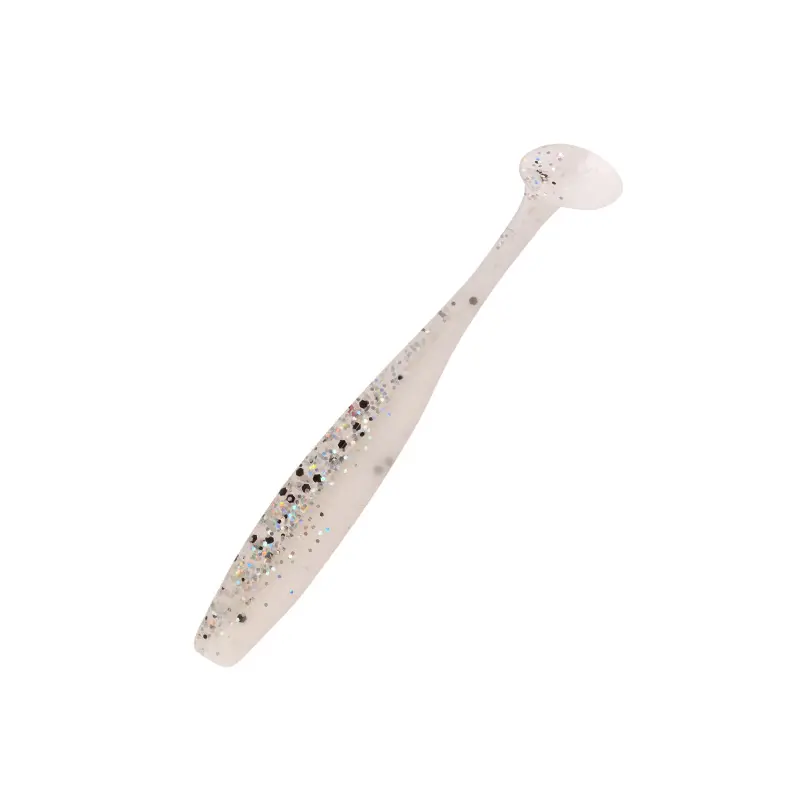 B008 reinweiss / klar salt´n pepper Glitter
