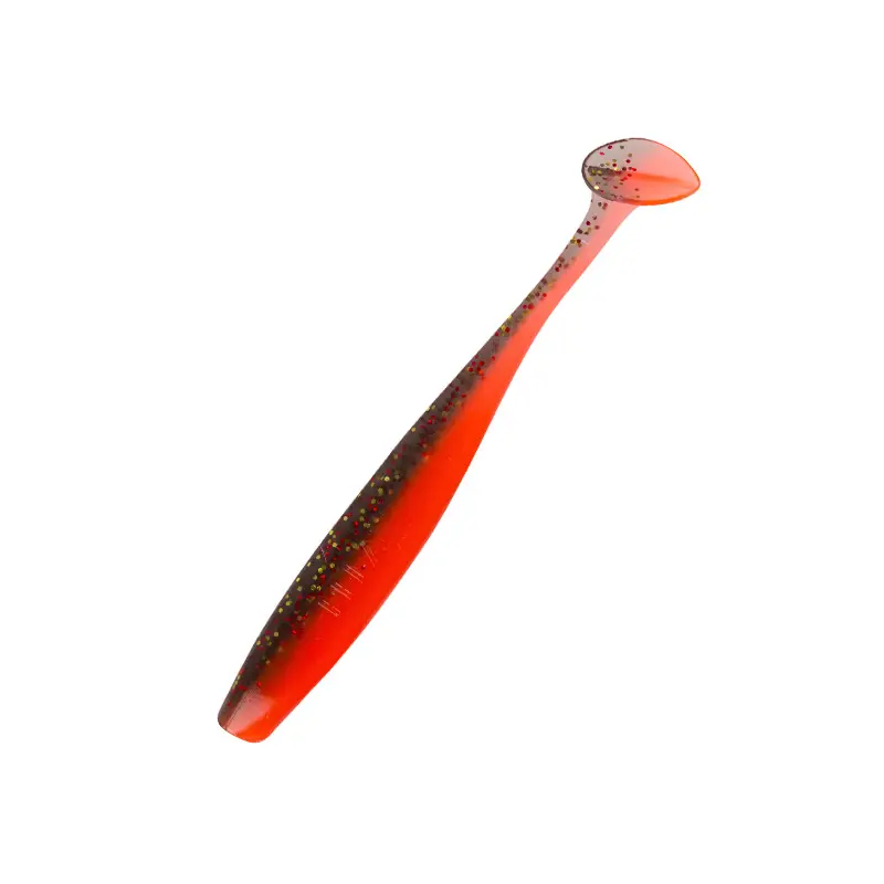 B317 feuerrot / schwarz rot-gold Glitter