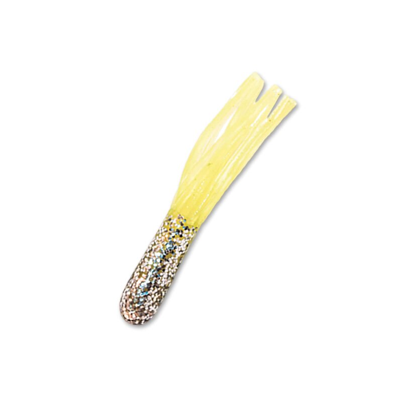 011 Silver Glitter/Chartreuse