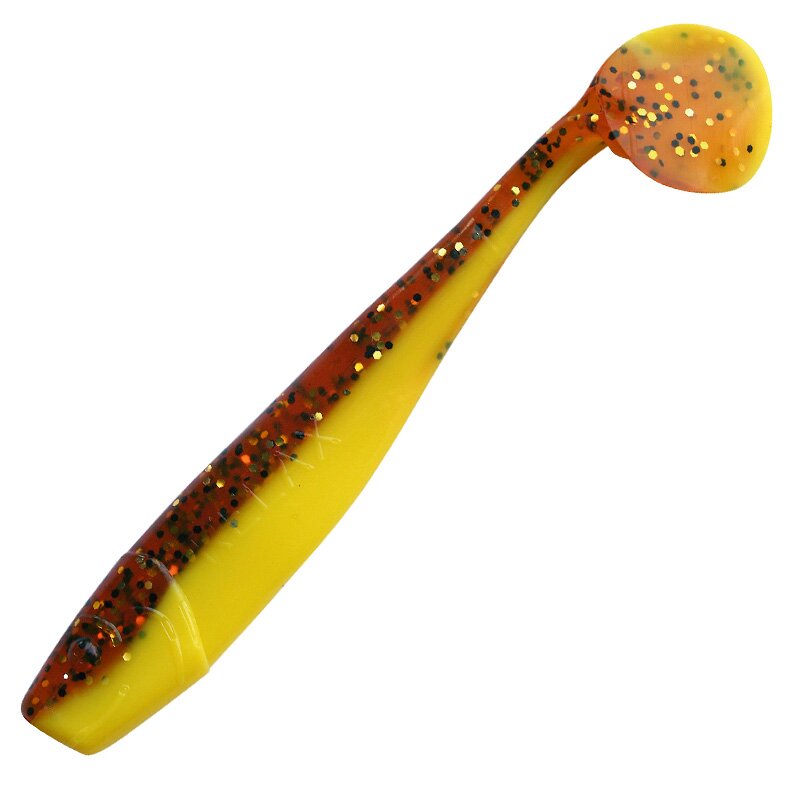 B017 gelb / motoroil Glitter