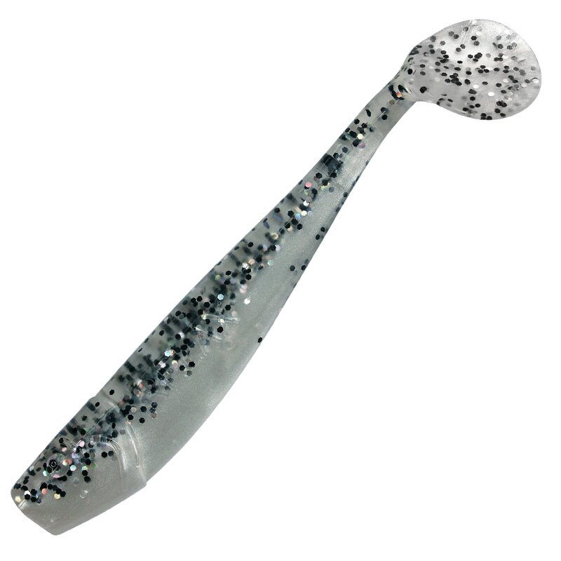 B004 perlweiss / klar salt´n pepper Glitter