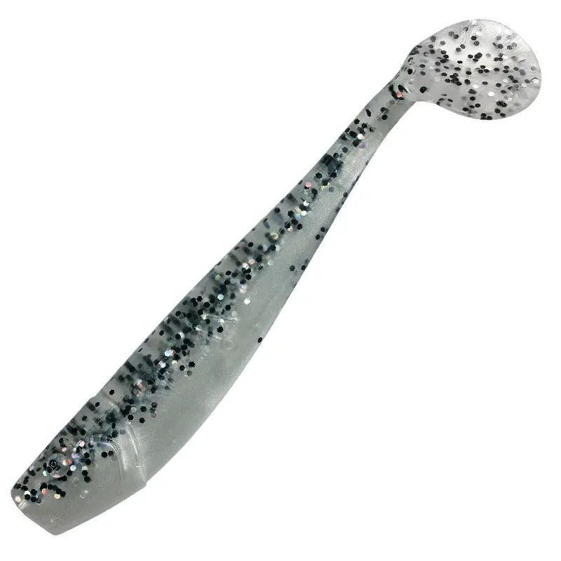 B004 perlweiss / klar salt´n pepper Glitter