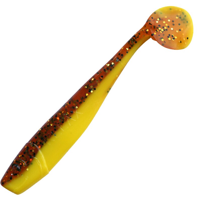 B017 gelb / motoroil Glitter