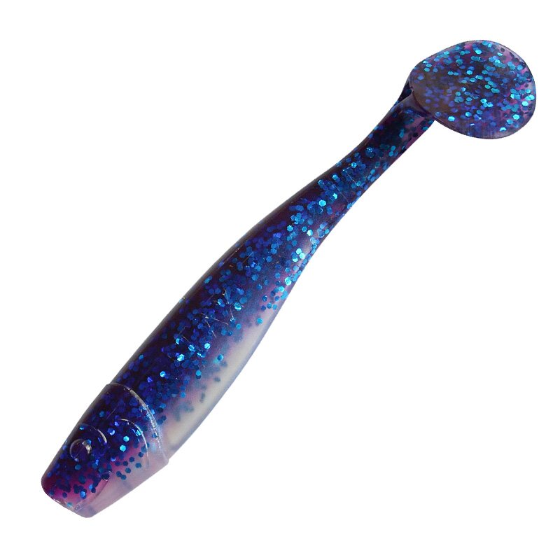 B312 blauperl / violett-electric blue Gl.