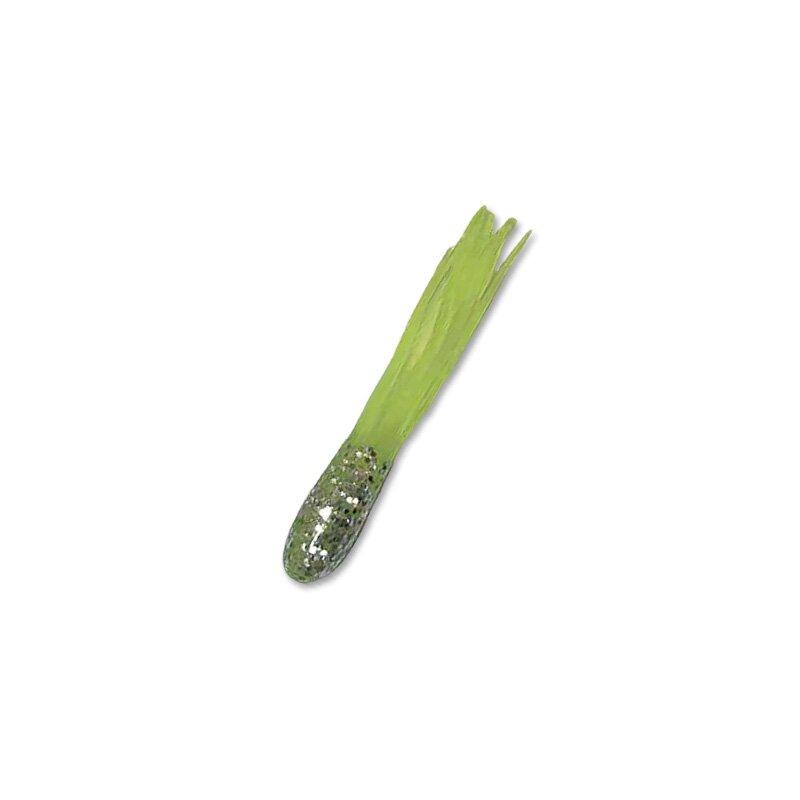 G005 Silver-Glitter / chartreuse