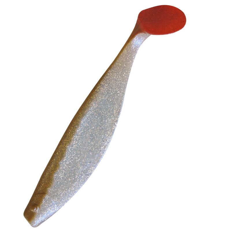 blauperl-Glitter / braun / red tail