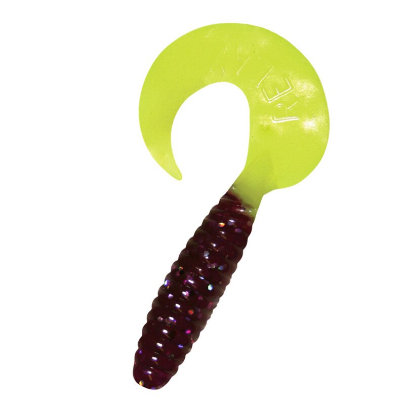 274 violett transparent glitter / fire tail