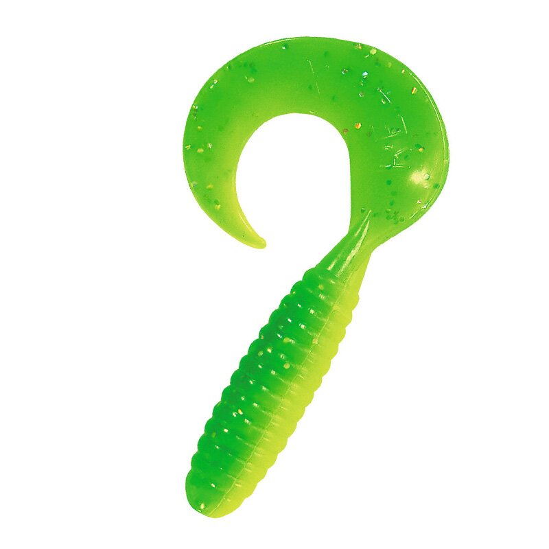B002 fluogelb  / grün-glitter