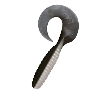 Relax Twister VR5" - 10 Stück (SX Twister 4" (ca. 8,0 cm) B016 reinweiss / schwarz