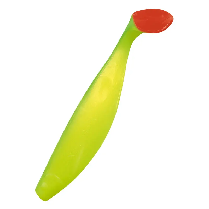 058R fluogelb / hellgrün / red tail