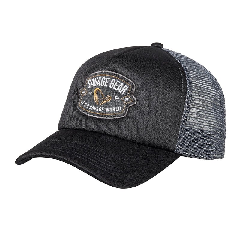 Savage Gear Badge Trucker Cap Black