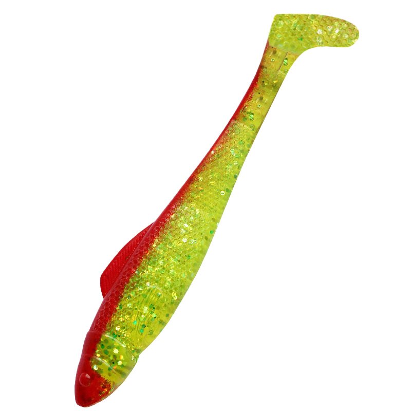068 grün(chartreuse)-Glitter / rot