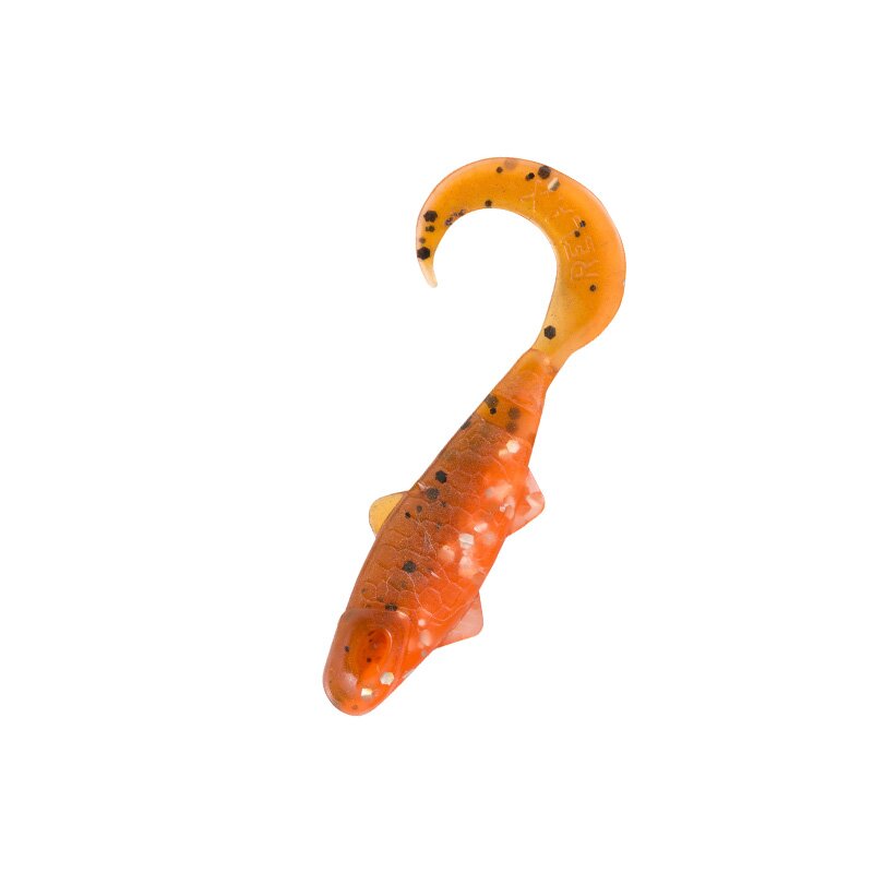 B068 orange-Glitter / olivebraun-Glitter
