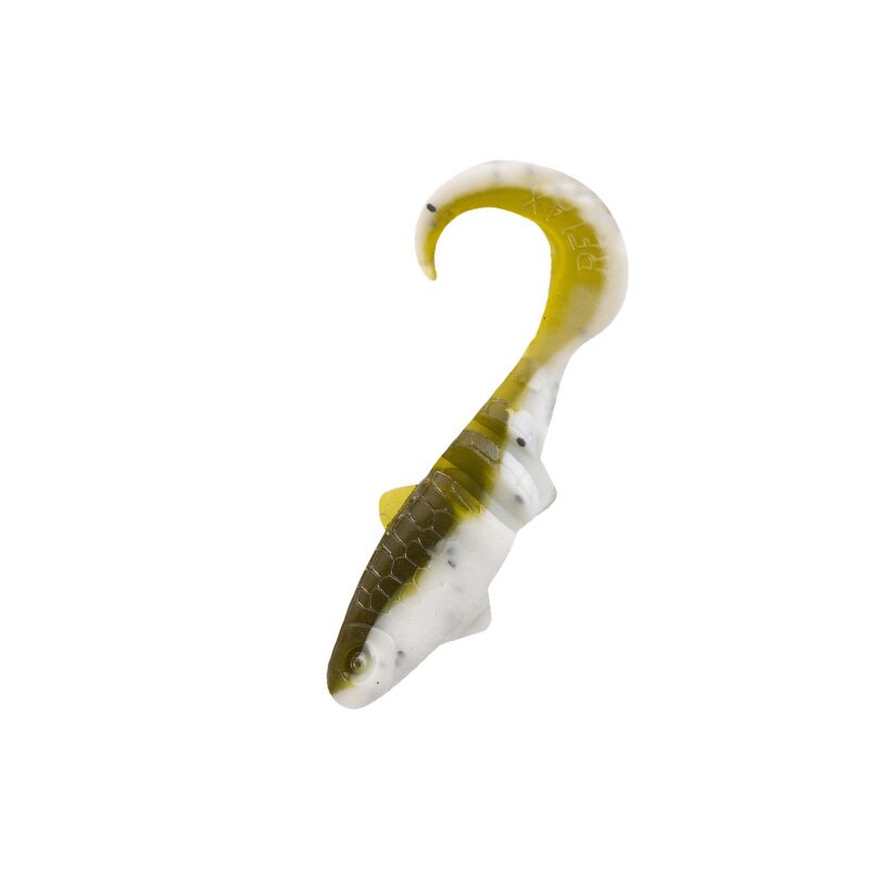 B188 reinweiss / olive-tree-Glitter