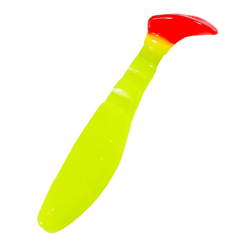 055RT fluogelb / red tail