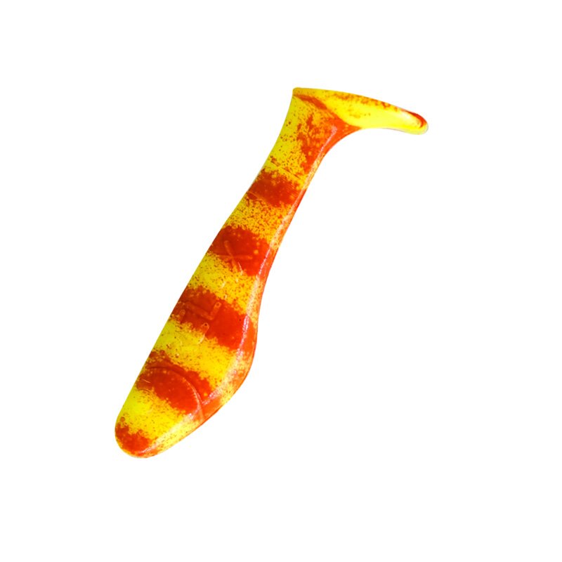 089 fluogelb / rot gestreift
