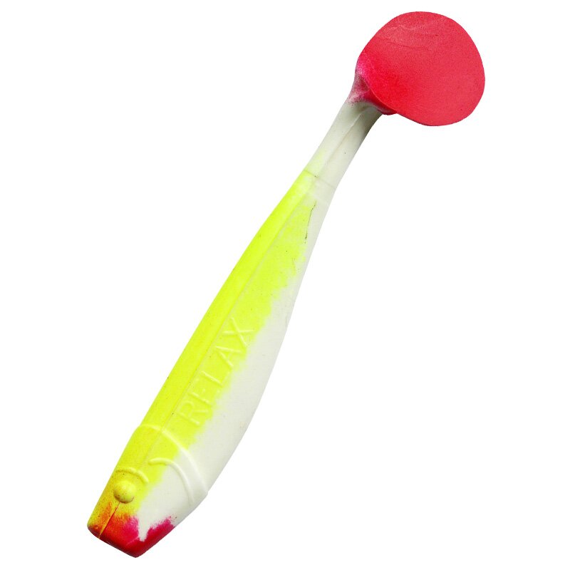 005R reinweiss / fluogelb / red tail