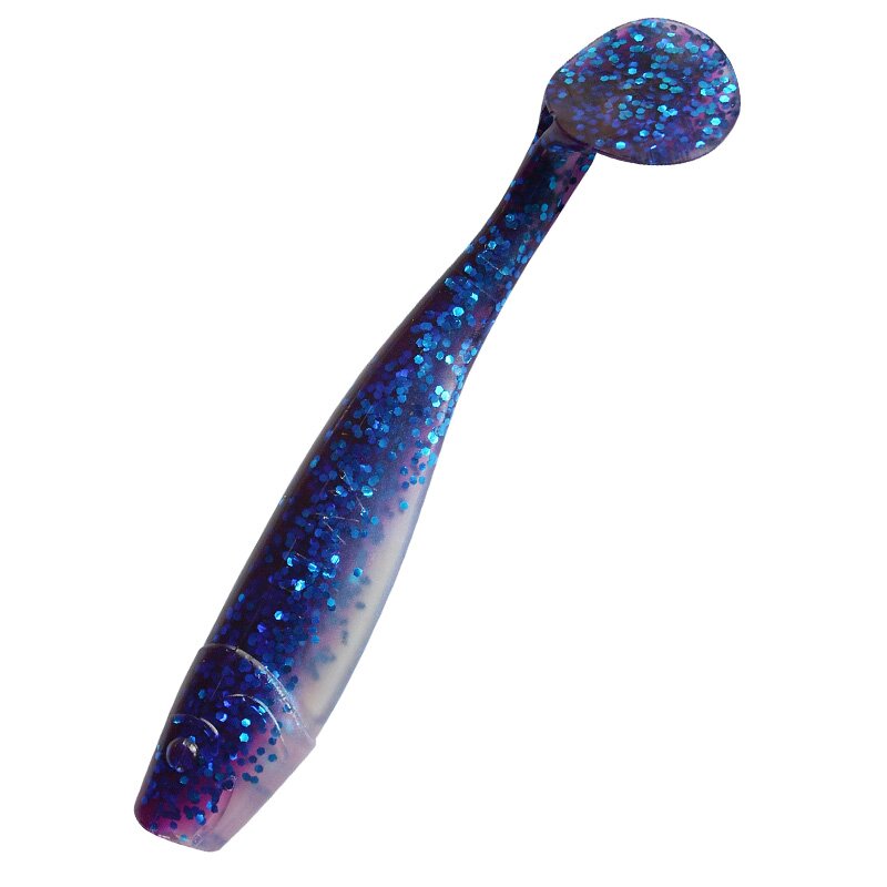 B312 blauperl / violett-electric blue Glitter