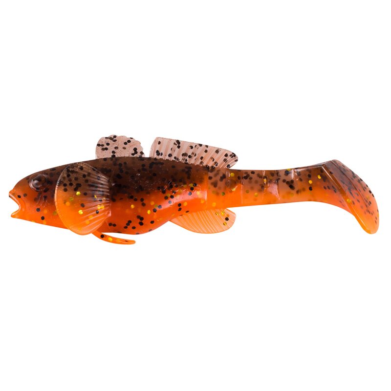 B068 orange-glitter/olivebraun-glitter
