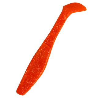 Relax Kopyto Shad 8L" 20 cm Gummifisch 1 Stück 073 orange-Glitter