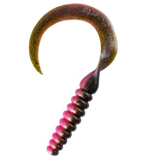 Kopie von Shadxperts SX XXL Grub Twister 27-48 cm Big Bait 1 Stück B316 bubblegum / Kaulbarsch