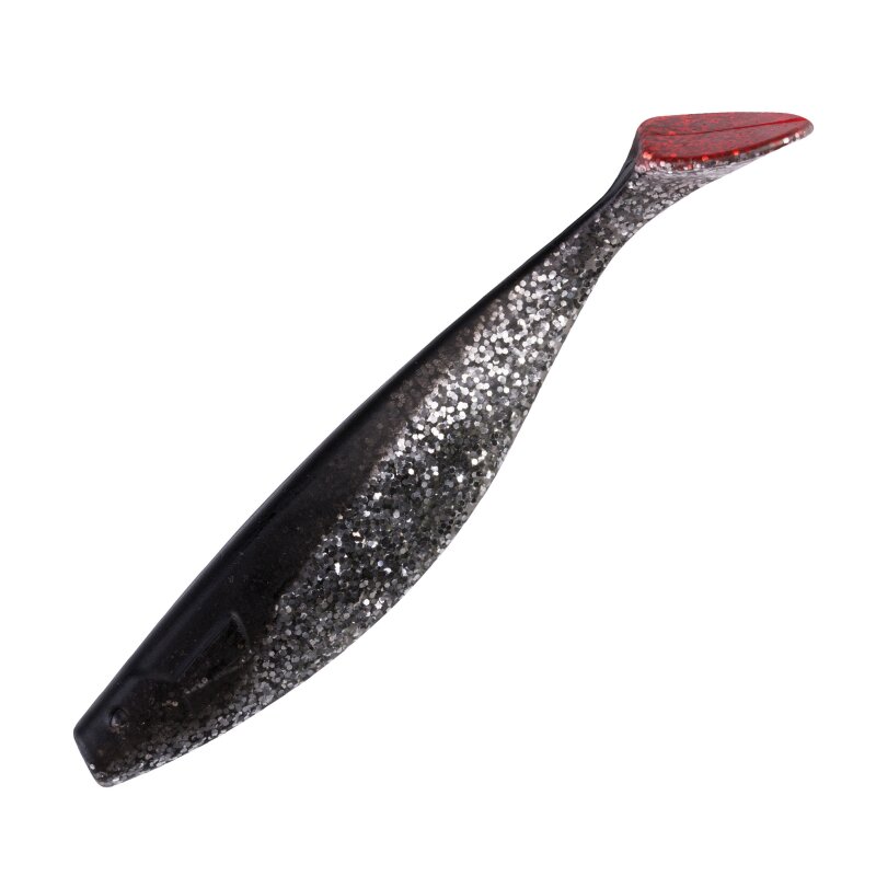 065R klar silber-Glitter / schwarz