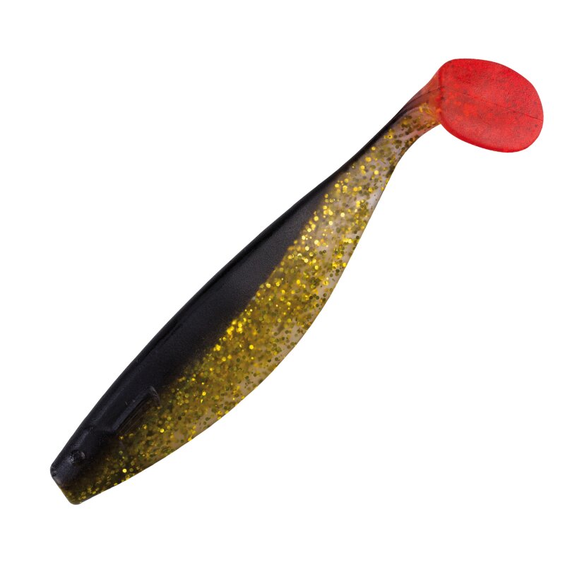 078R klar gold-Glitter / schwarz