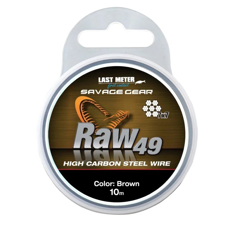 Savage Gear Raw49 10 m Brown