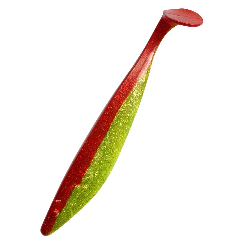 068 Grün(chartreuse)-Glitter / Rot