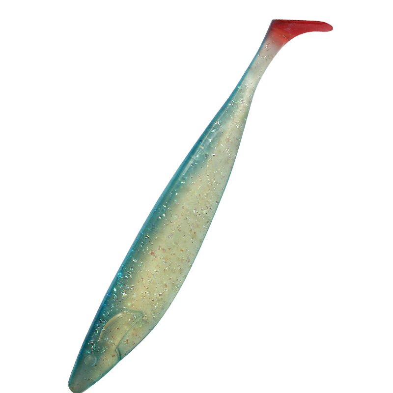 085RT Kristall-Mylar / Glitter-Blau / Red tail