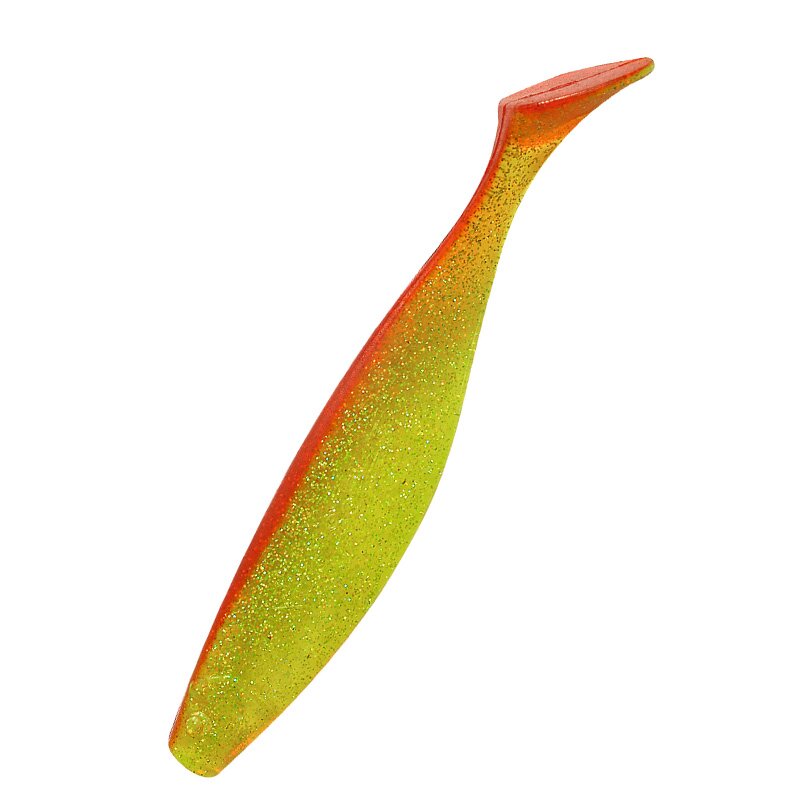 068R grün chartreuse glitter / rot / red tail