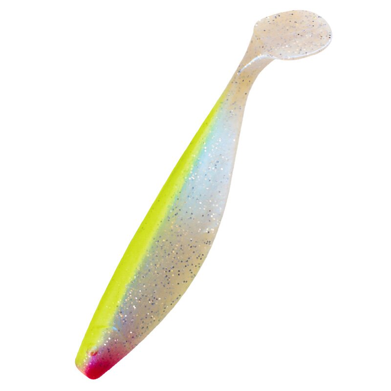 048 blauperl-Glitter / fluogelb