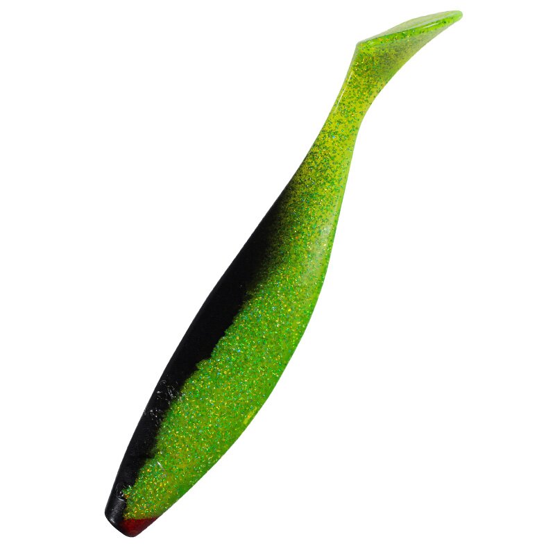 067 grün(chartreuse)-Glitter / schwarz