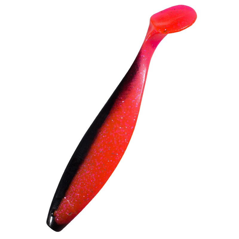 156 hot pink-Glitter / schwarz