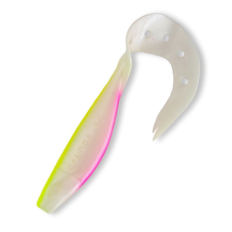 012 perlweiss / fluogelb