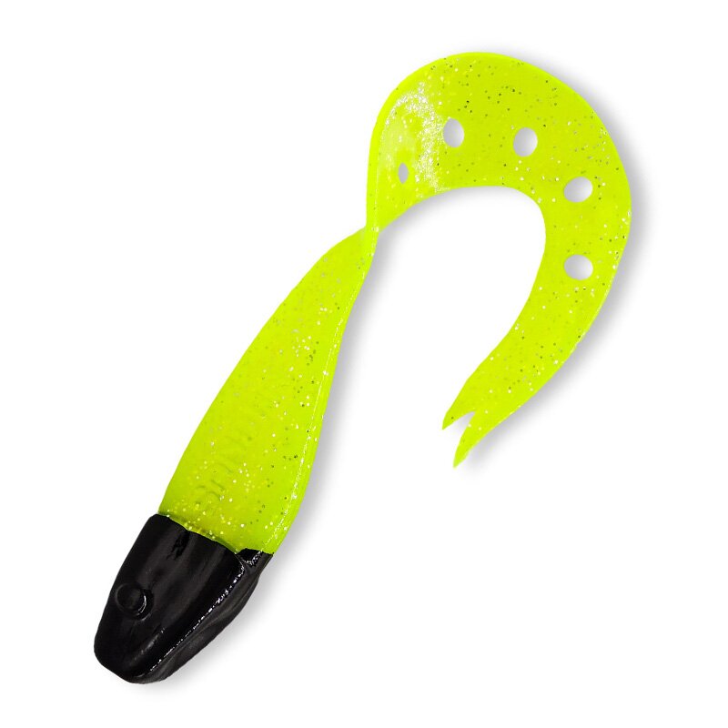 066BH grün(chartreuse)-Gl/Black Head