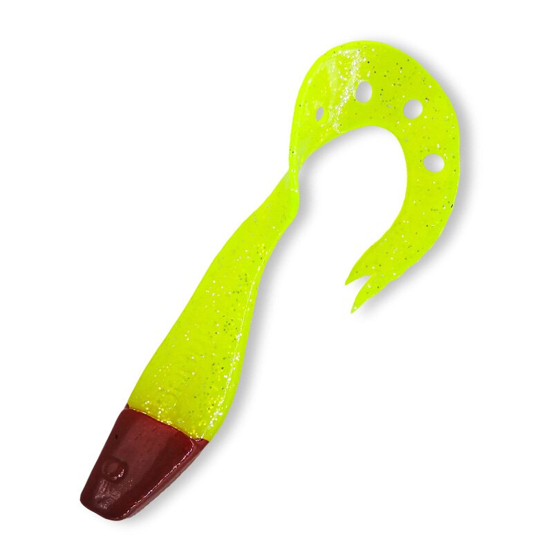066RH grün(chartreuse)-Gl/Red Head
