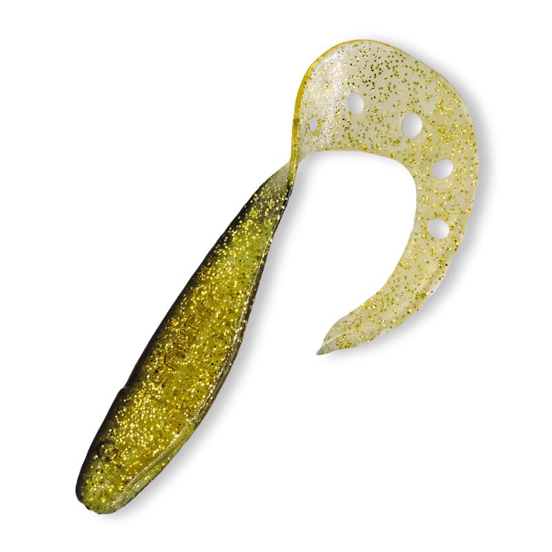 078 klar gold-Glitter / schwarz