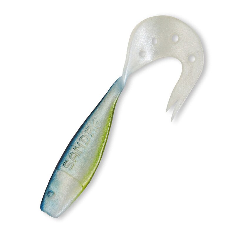 011 perlweiss / blau