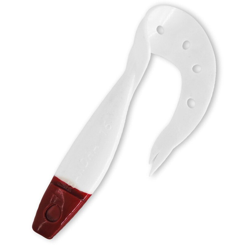 001RH reinweiss / red head