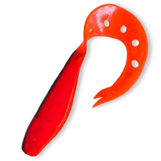 Delalande Sandra Twister 9" 23 cm 1 Stück 205 feuerrot / schwarz