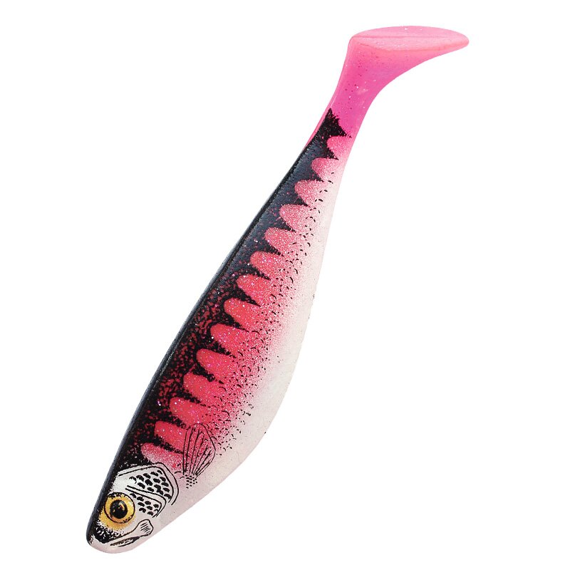 155Z hot pink Glitter/Zander/weiß